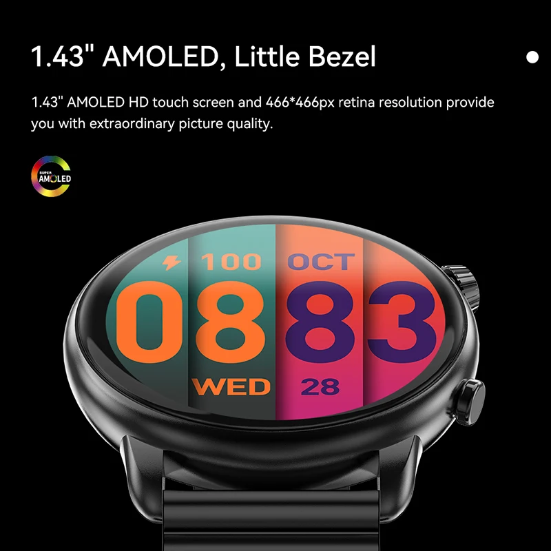 IMIKI TG2 Smart Watch 1.43