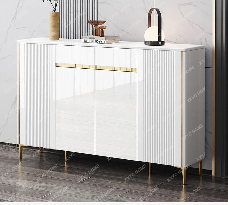 

Shoe Cabinet Entrance Cabinet Home Modern Paint Space-Saving Balcony Storage Cabinet
