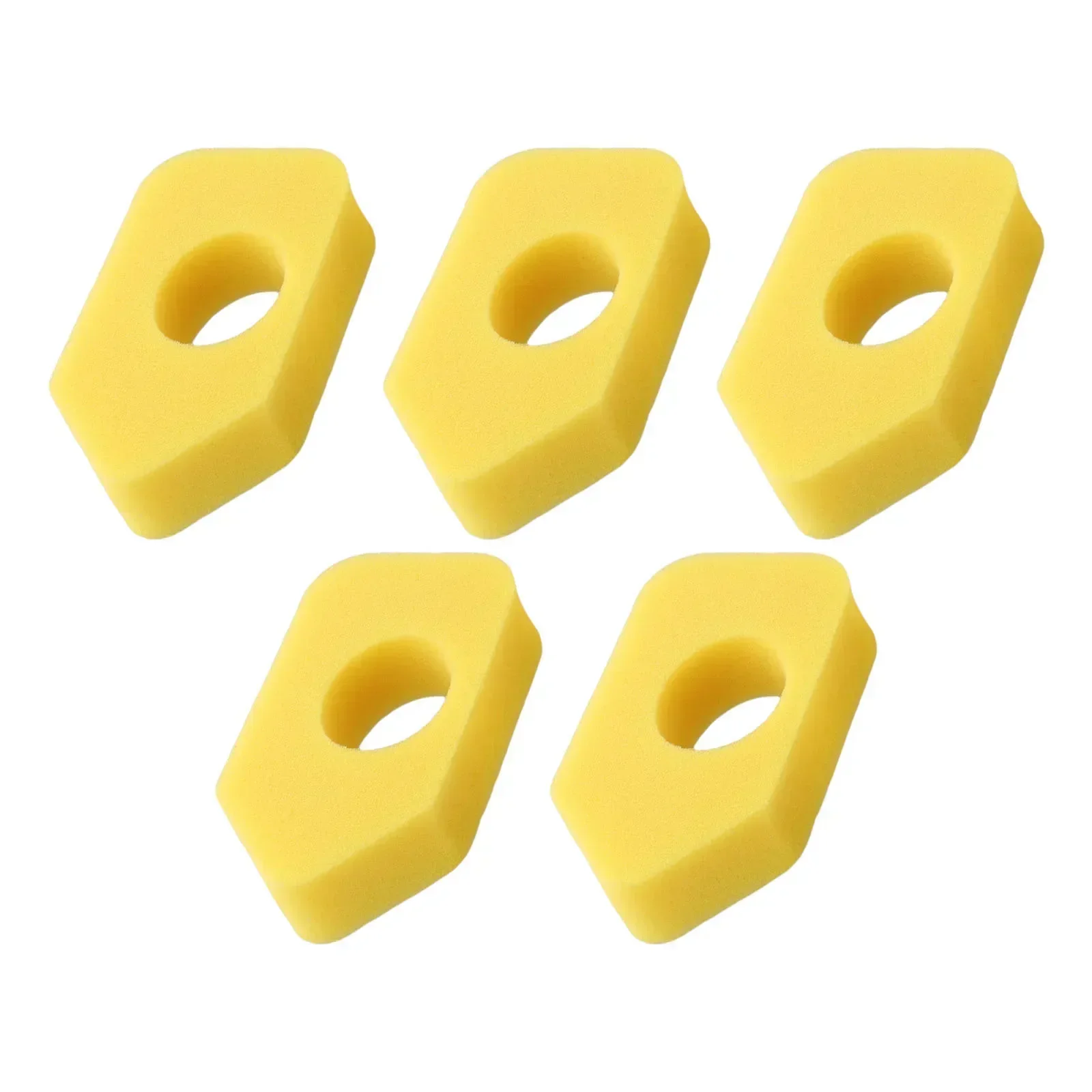 Lawn Mower Filter 5 Pcs Yellowe for Briggs & Stratton
