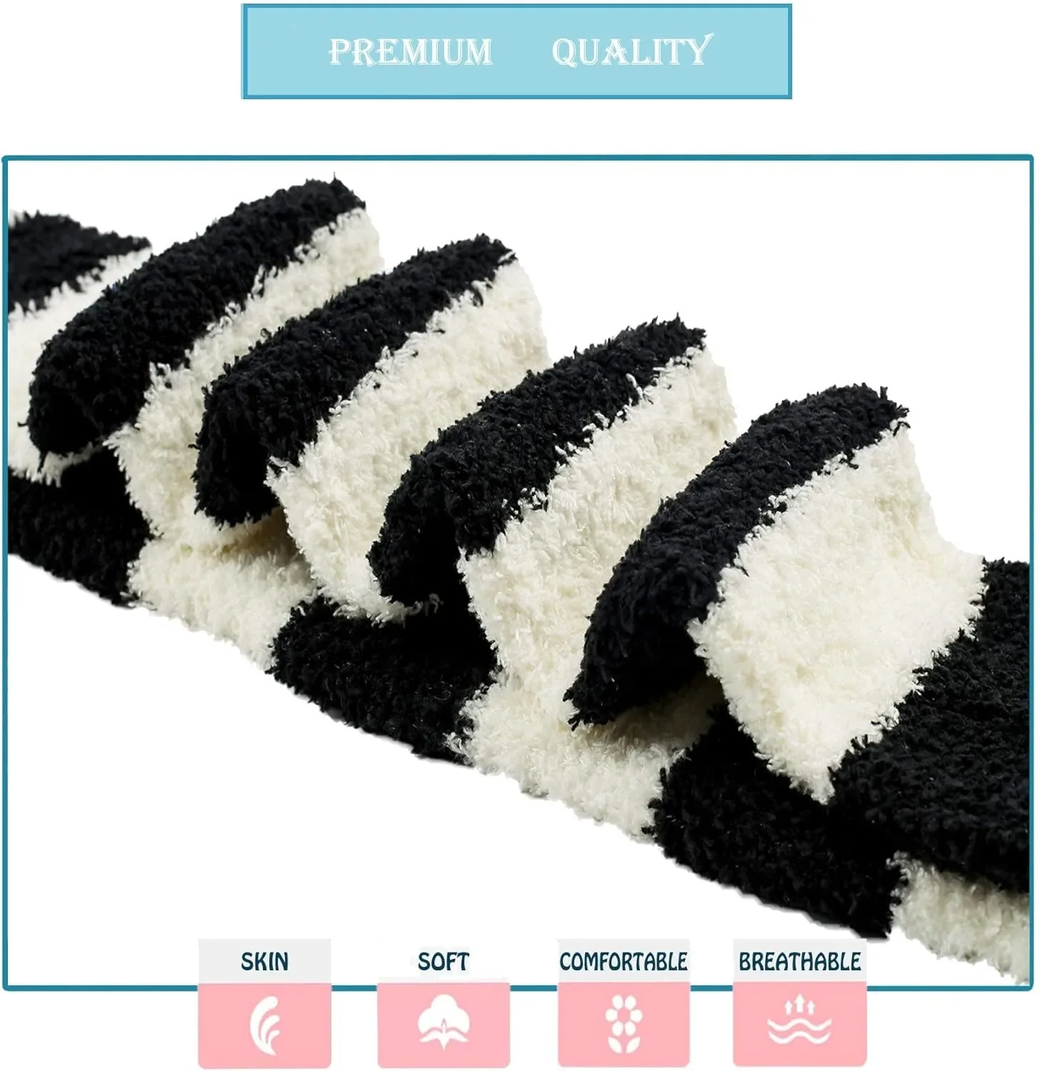 Plush Over-Knee Winter Socks 4