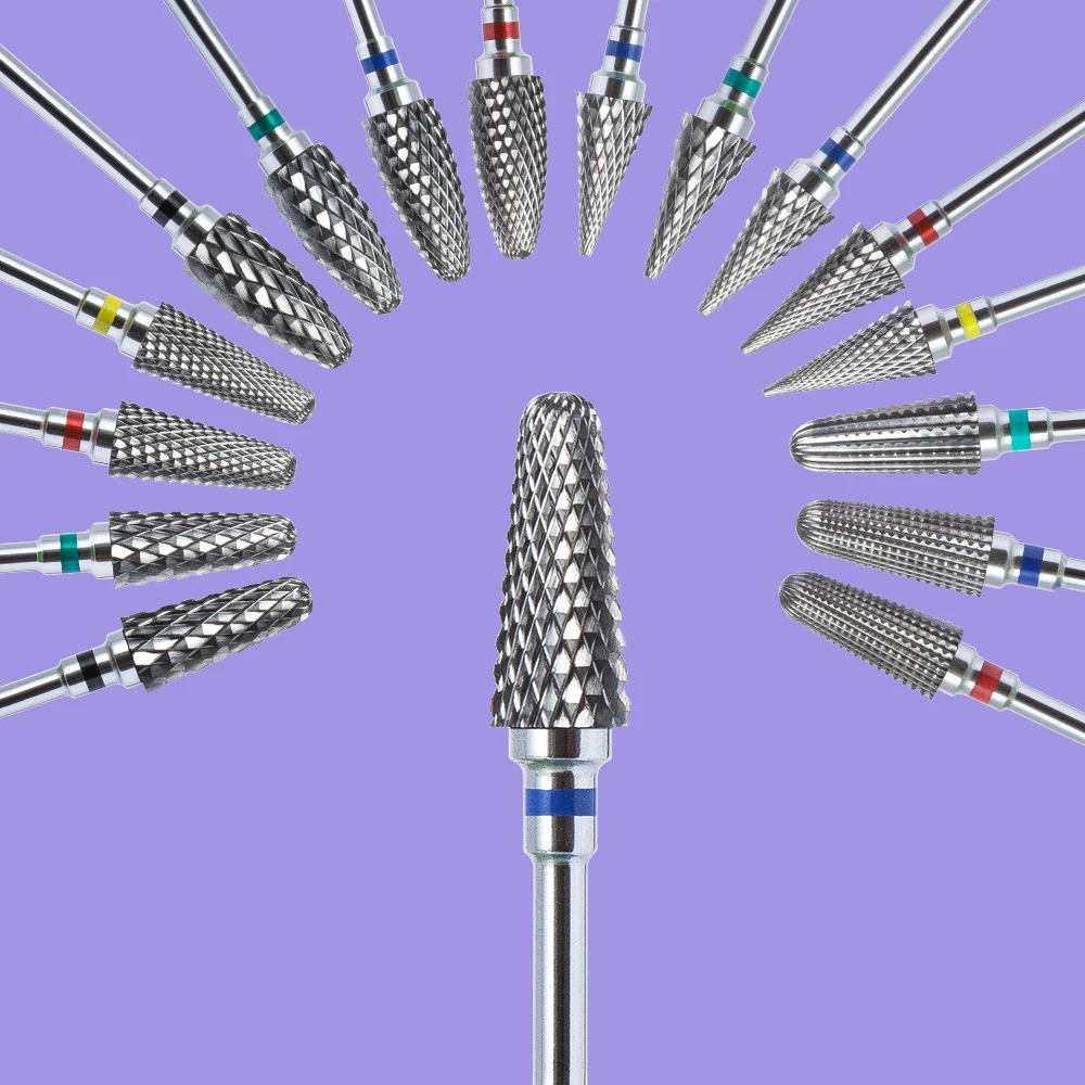 Description Picture 3 of itemTungsten Carbide Nail Drill Bits Gel Polish Remover Tools 3/32 Inch Nail Art Files Cuticle Milling Cutter For Manicure Pedicure