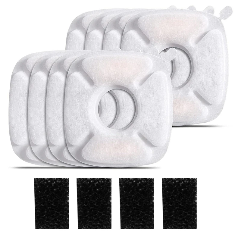 

Сменный фильтр для воды для собак, емкость для воды для домашних животных 135 унций/4 л, дозатор воды для собак, фильтр водяного фонтана для кошек