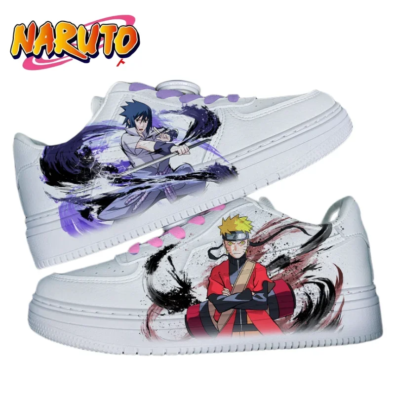 

Naruto series Naruto Sasuke men's shoes anime cartoon summer new Air Force One sports mandarin duck shoes couple shoes trend