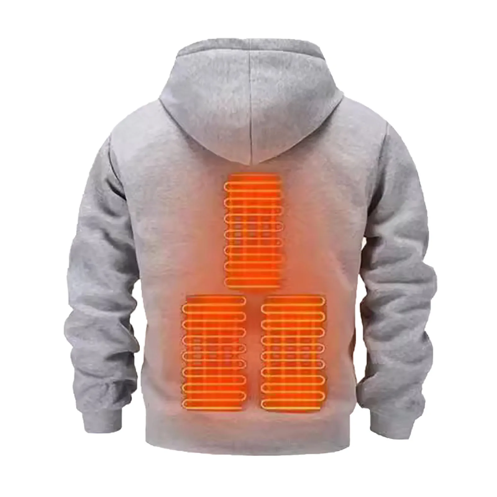 Men's Heated Hoodie for Winter Comfort