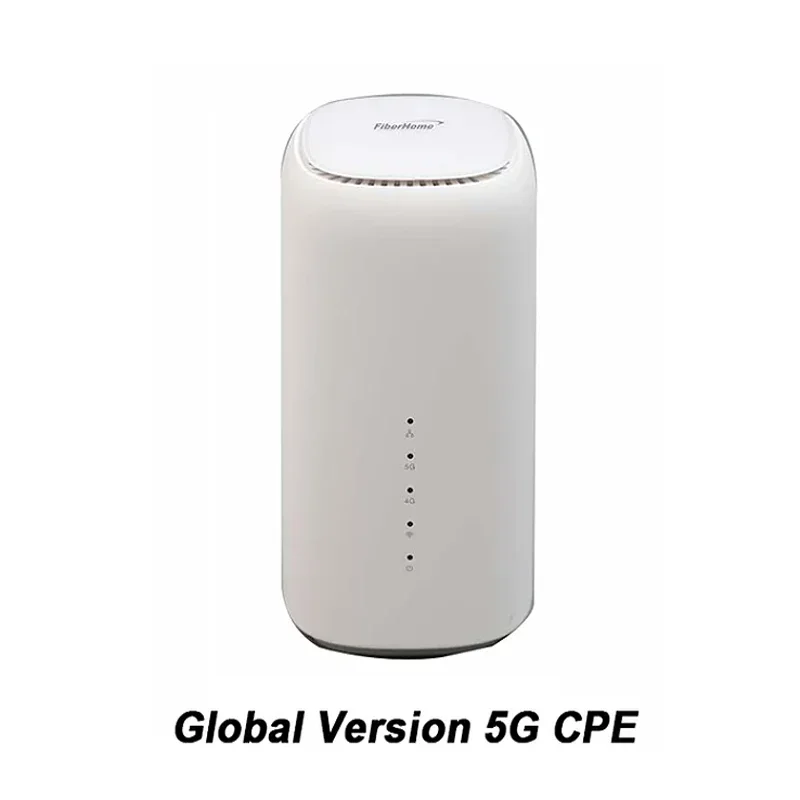 

Unlocked FiberHome LG6121F 3.8Gbps Wi-Fi 6 AX1800 2.4/5GHz 4G LTE Cat19 NSA+SA 5G CPE Home Sim Card WiFi Router