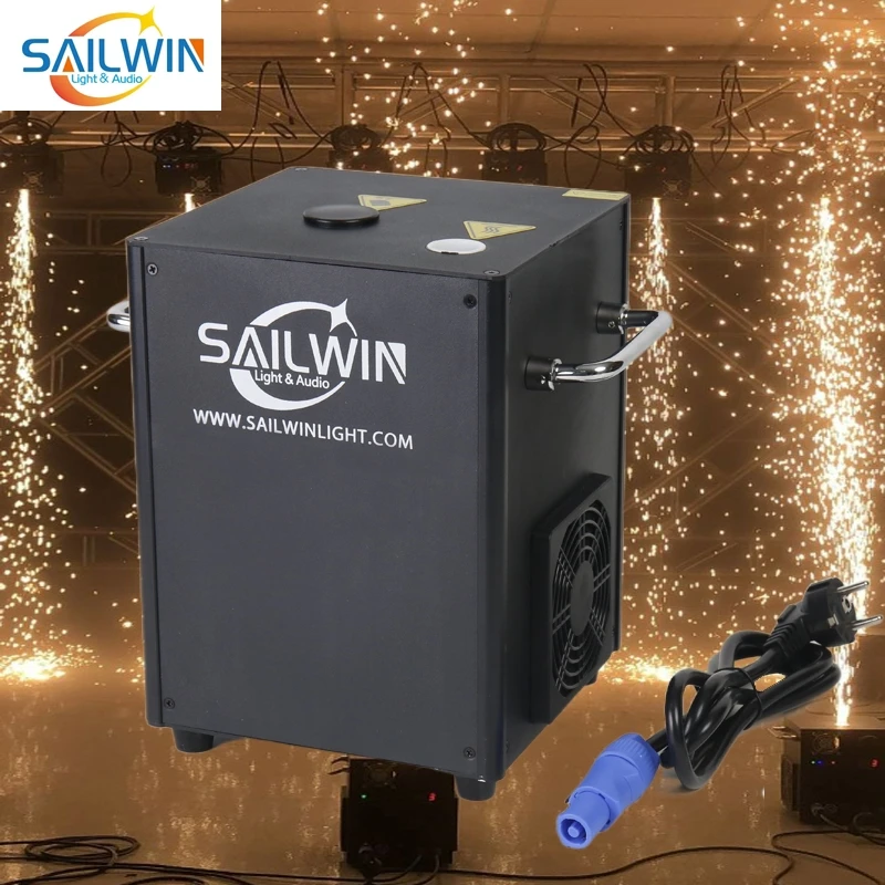 Фабрика Sailwin CE 650 Вт холодная Искра DMX512 Фейерверк Фонтан Спарклер Свадьба фейерверк холодная искра машина для сцены