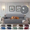 Sofa Covers Waterproof Sofa Slipcovers 1/2/3/4 Seater Non Slip Cover For Kids Pets Washable Sofa Protector With Elastic Strap 1