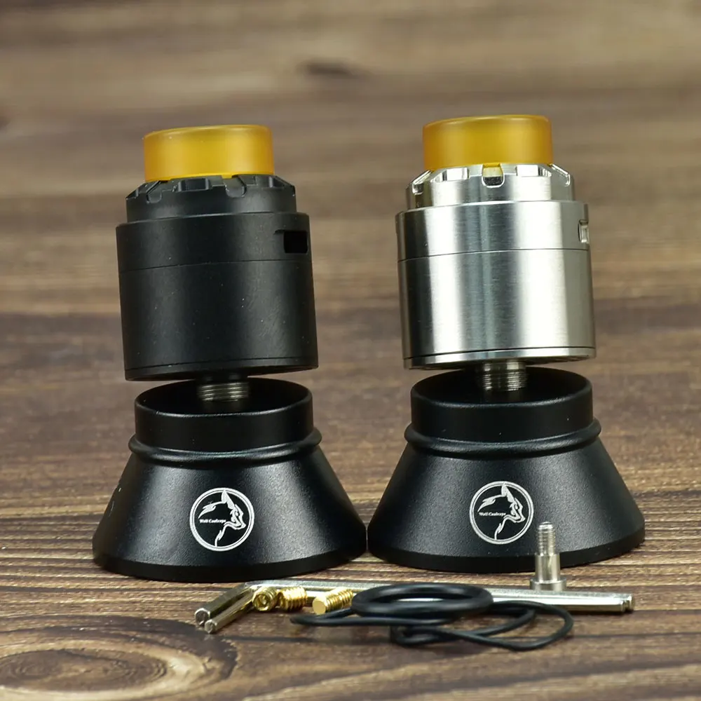 

Reload X RDA 304SS 24mm with Squonk Pin Vape atomizer 1:1 style 810 ULTEM Drip Tip Rebuildable Tank rda VS Coilturd an v2 rda