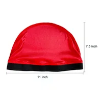 4PCS Silky Dome Wave Cap 2024 New Uniex Silky Dome Cap For Men Wig Cap Night Sleep Headcover Beanie Bonnet Hair Accessories 2