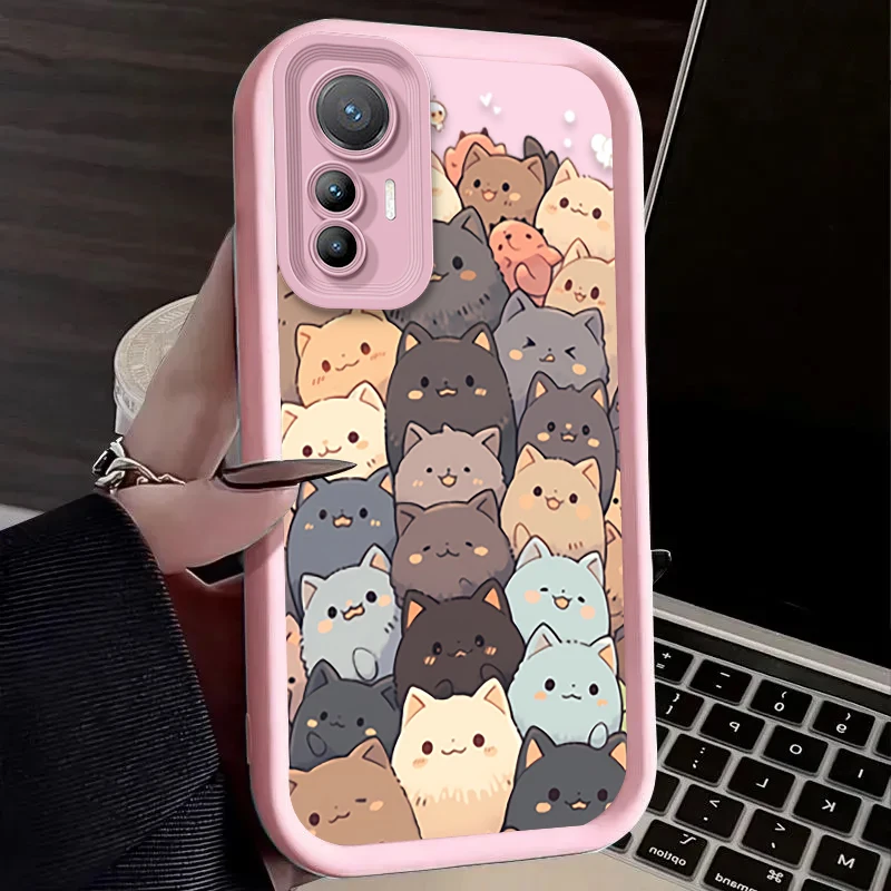 Graffiti Little Cat Phone Case Cover