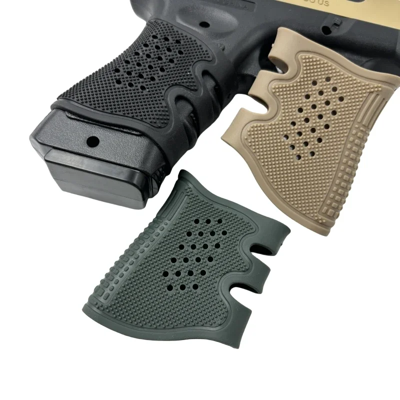 Gun Holster Tactical Rubber Grip Anti Slip for Glock 17 19 etc