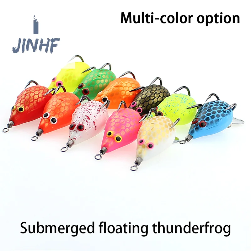 Mini Thunder Frog 3.3Cm 4.5G Luya Hollow Thunder Frog Sommergibile Thunder Frog Thailand Style