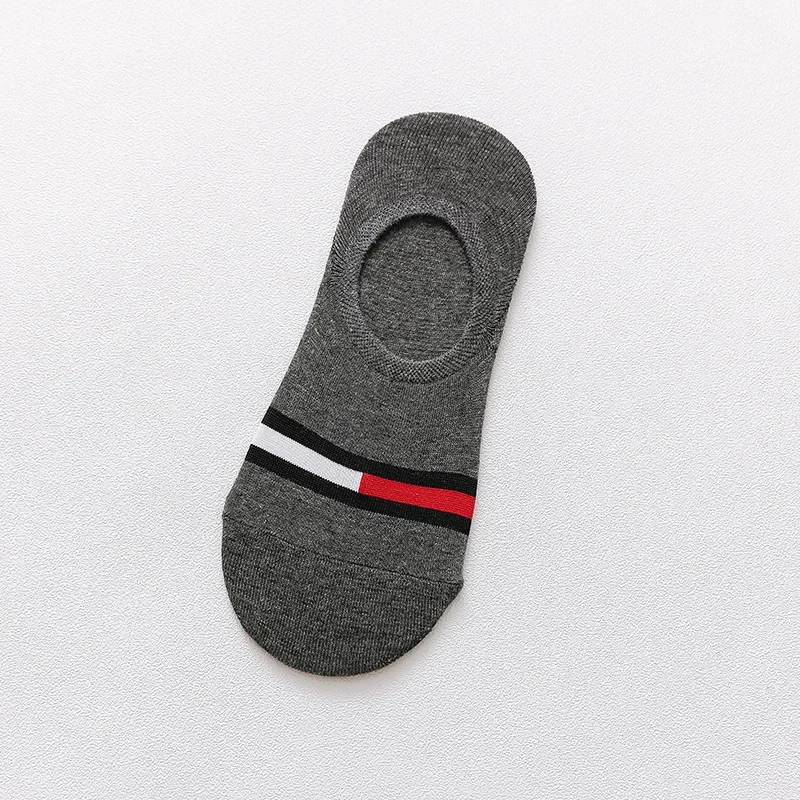 Sports Socks Cotton Ankle Boat 5 Pairs/5 Colors Spring Summer Breathable Invisible