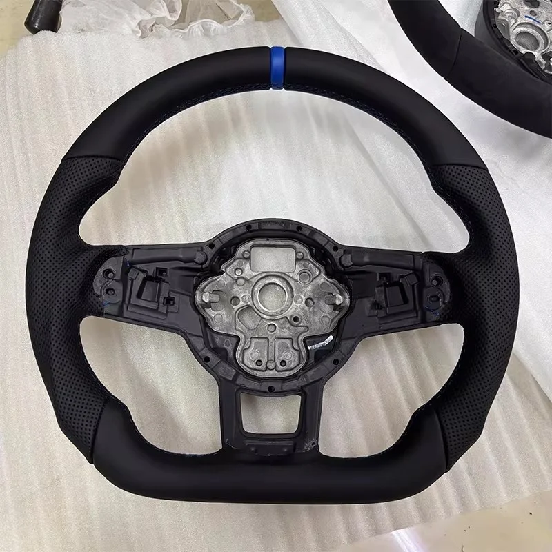 R라인 스티어링 휠 CC 폴로 골프 MK6 MK7 GTI 파사트 티구안 시로코 ACC CNL 스티어링 휠 어셈블리 (폭스바겐 골프 7 용)