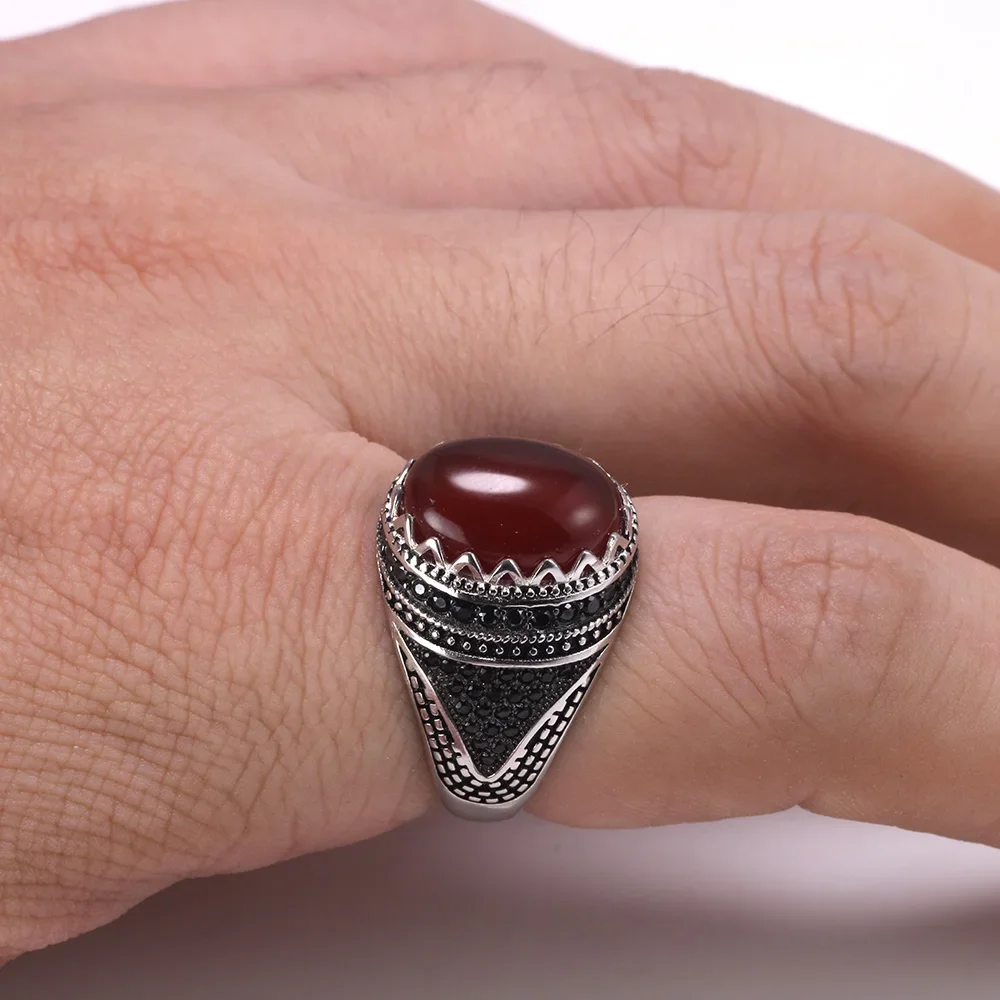 Verse Border Turkish Ring | Men Silver Rings | Designer Jewelry Pakistan