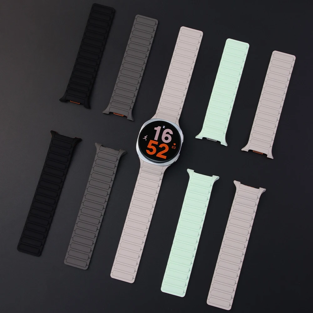 Seamless Magnetic Silicone Loop Band for Galaxy Watch 8 Classic