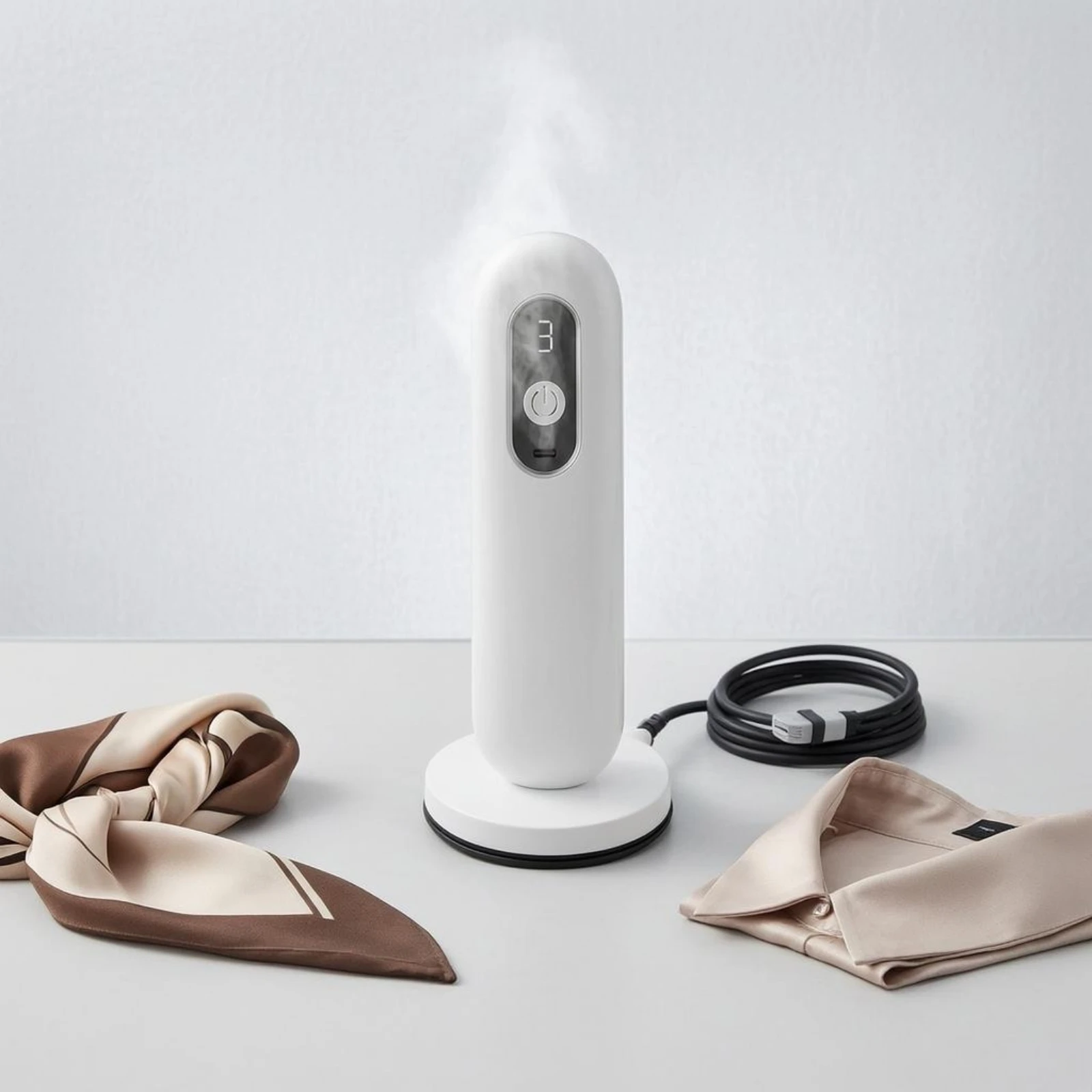 Mini Electric Iron 3-Level Temperature Wireless Mini Iron Small Electric Heat Press Digital Display Home Tool Rechargeable 5