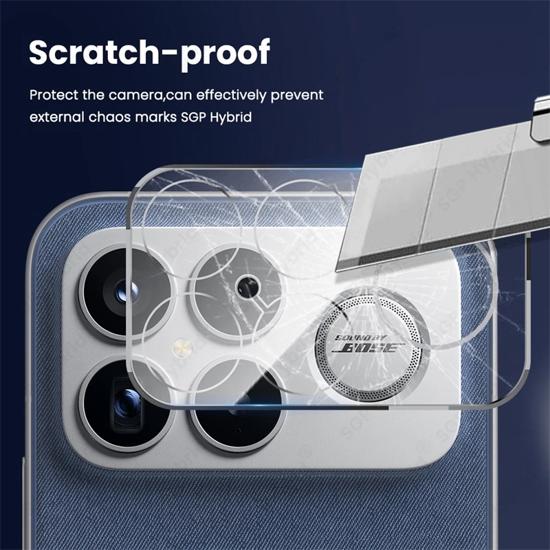 Crystal Clear 3D Tempered Glass Camera Protector for Enhanced Lens Protection