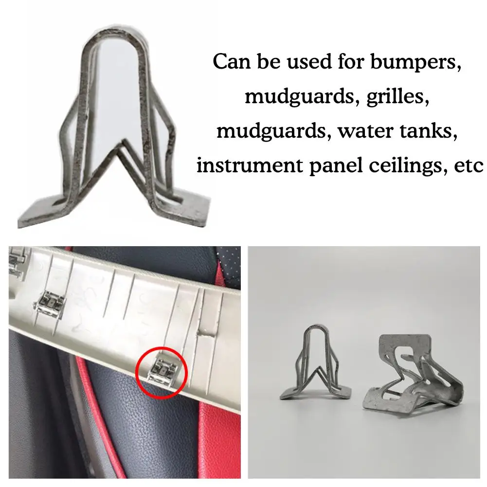 

15Pcs Universal Car Fastener Car Dashboard DVD Interior Clip Fixing Trim Dashboard Buckle Clips Accessories Iron Car Fixed X3V8