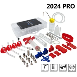 Ultimate 2024 Pro Bicycle Hydraulic Disc Brake Oil Bleed Kit - Premium Bike Brake Repair Tools for Road and Mountain Bikes (2024 Pro)