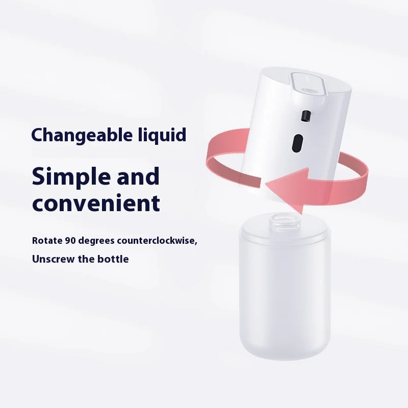 Smart USB Charging Foam Style Automatic Induction Soap Dispenser Wall Mounted Desktop Wash Hand Machine for Bathroom