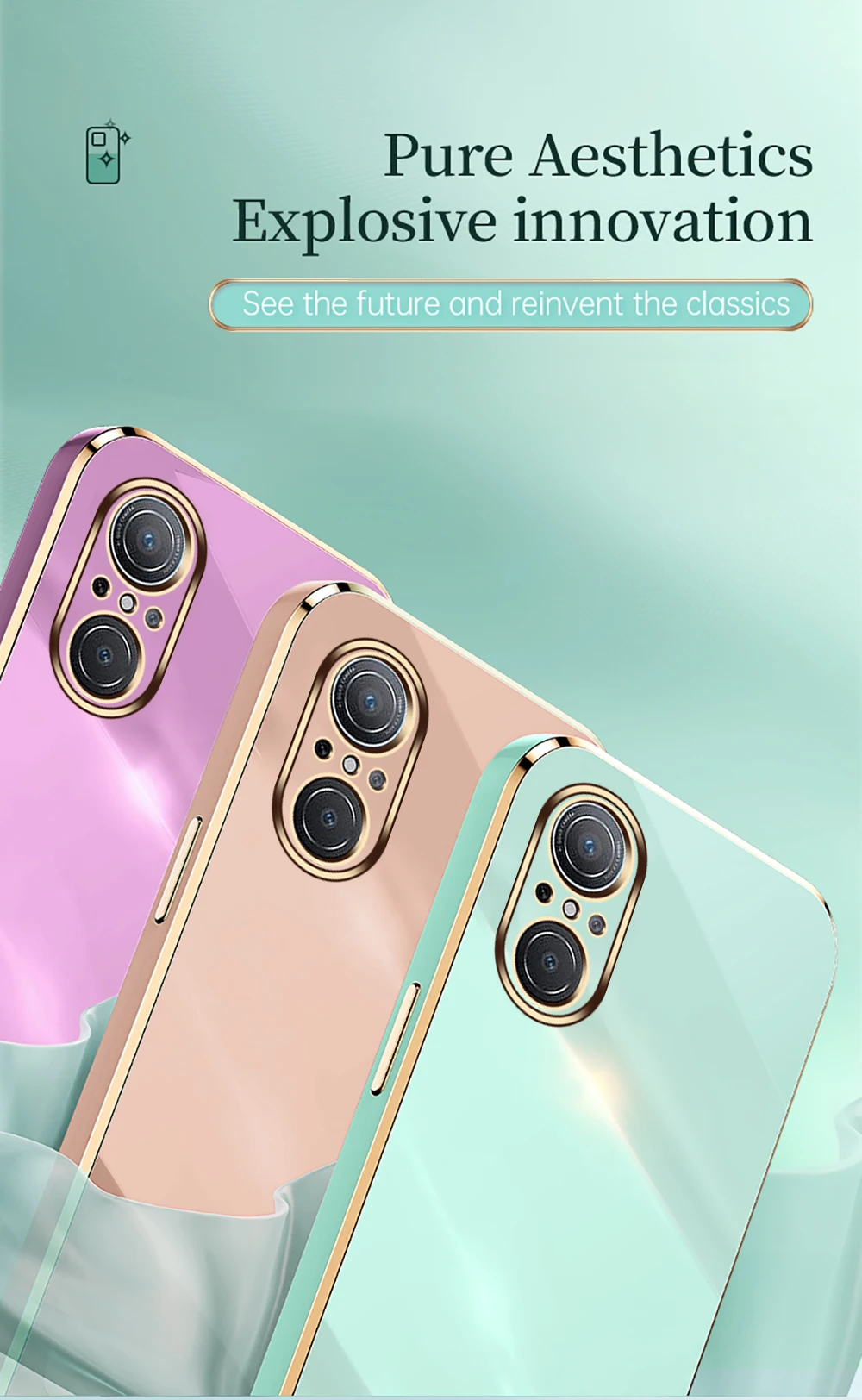 Cuffie wireless e cover per huawei nova 9 se con texture_voghion.com
