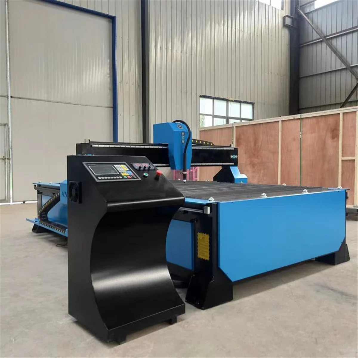 20mm Cutting CNC Plasma Cut Metal 1530 2030 Steel Pipe CNC Plasma Cutter With US Source 5*10 Metal Aluminum Cutting Machine 5