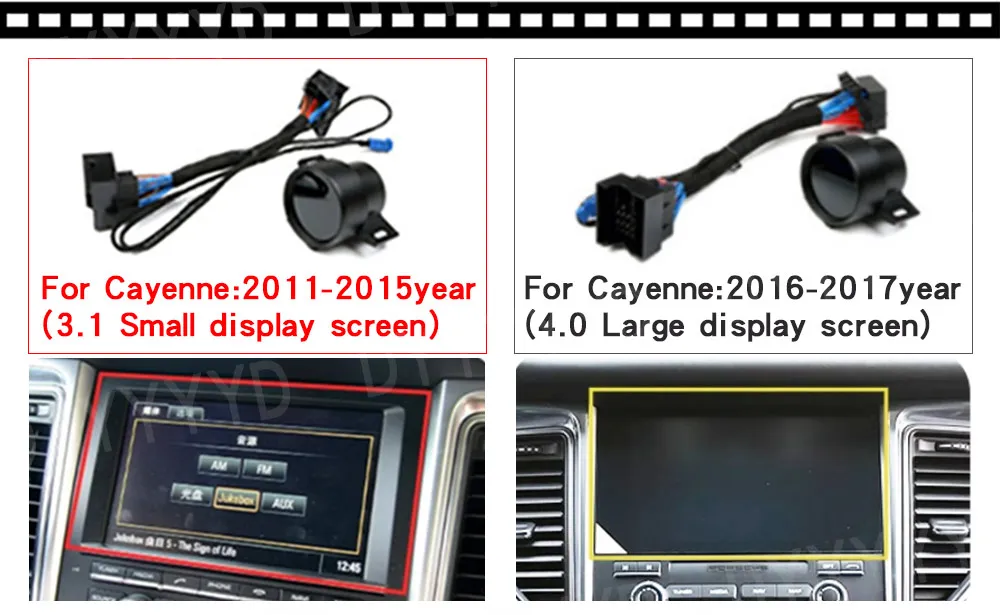Sport Chrono LCD Stopwatch for Porsche Cayenne 958 958.2 E2.2 9Y0 9YA Clock Comp
