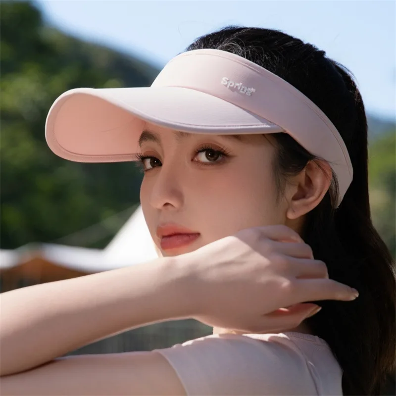 

Summer Hat for Women/Men, Outdoor Sports Running Empty-Top Hat, Sun Hat with Wide Brim for Sun Protection and UV Resistance