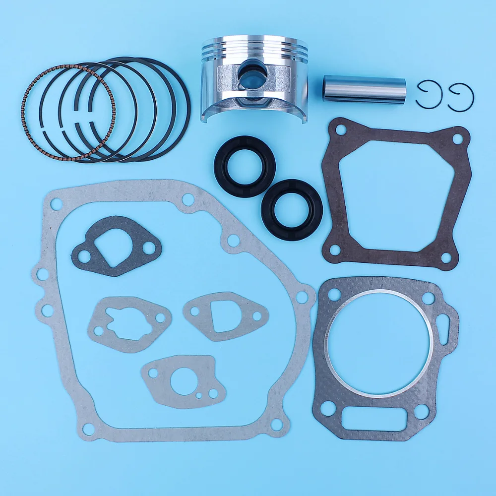 

Комплект уплотнительных прокладок для поршневого кольца 68 мм для Honda GX160 5.5HP 168FA GX 160, косилка для генератора, газонокосилки, клапан двигателя, цилиндр, Картер