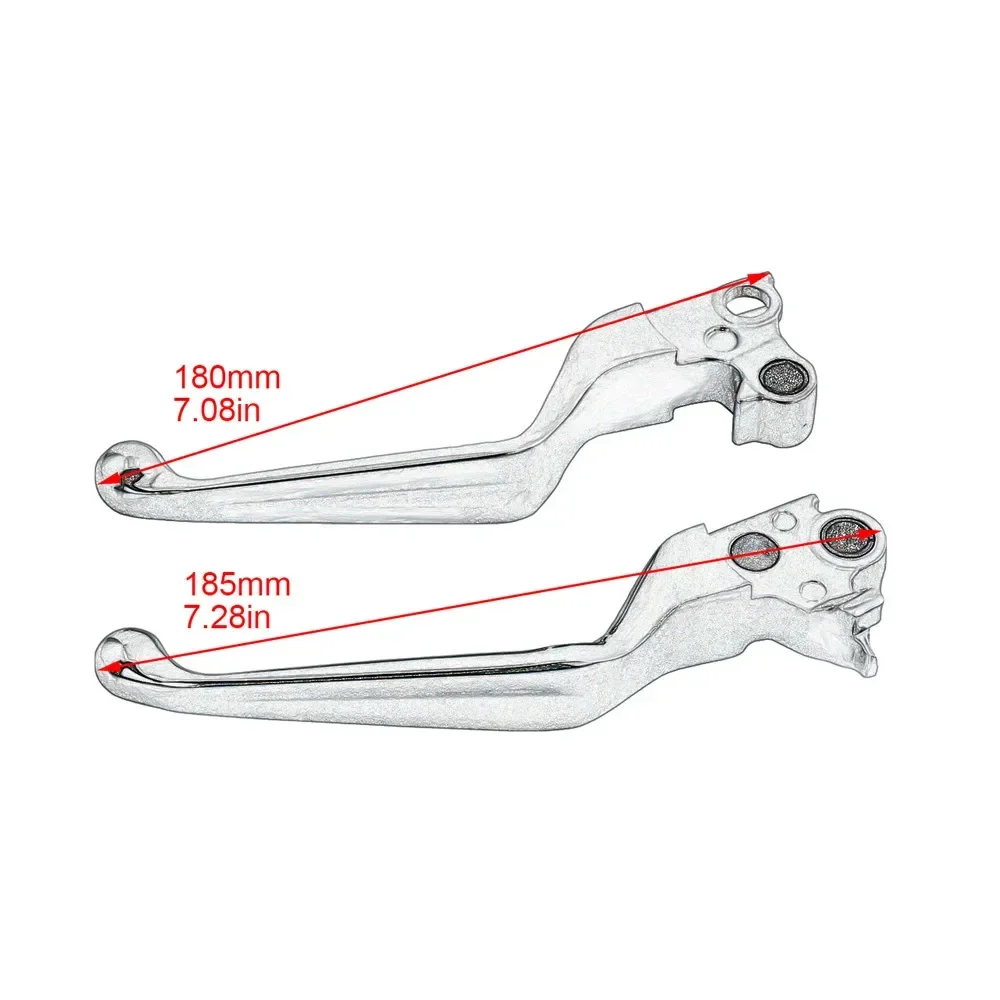 Motorcycle Brake Clutch Levers For Harley Touring Street Glide FLHT Sportster XL1200 Dyna Fat Bob FXDF Hand Control Brake Levers