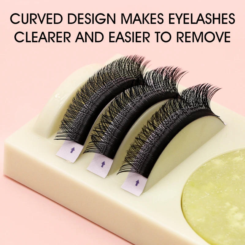 NATUHANA Reusable Eyelash Extension Holder and Glue Holder Plastic Assistor Platform For Eyelash Grafting