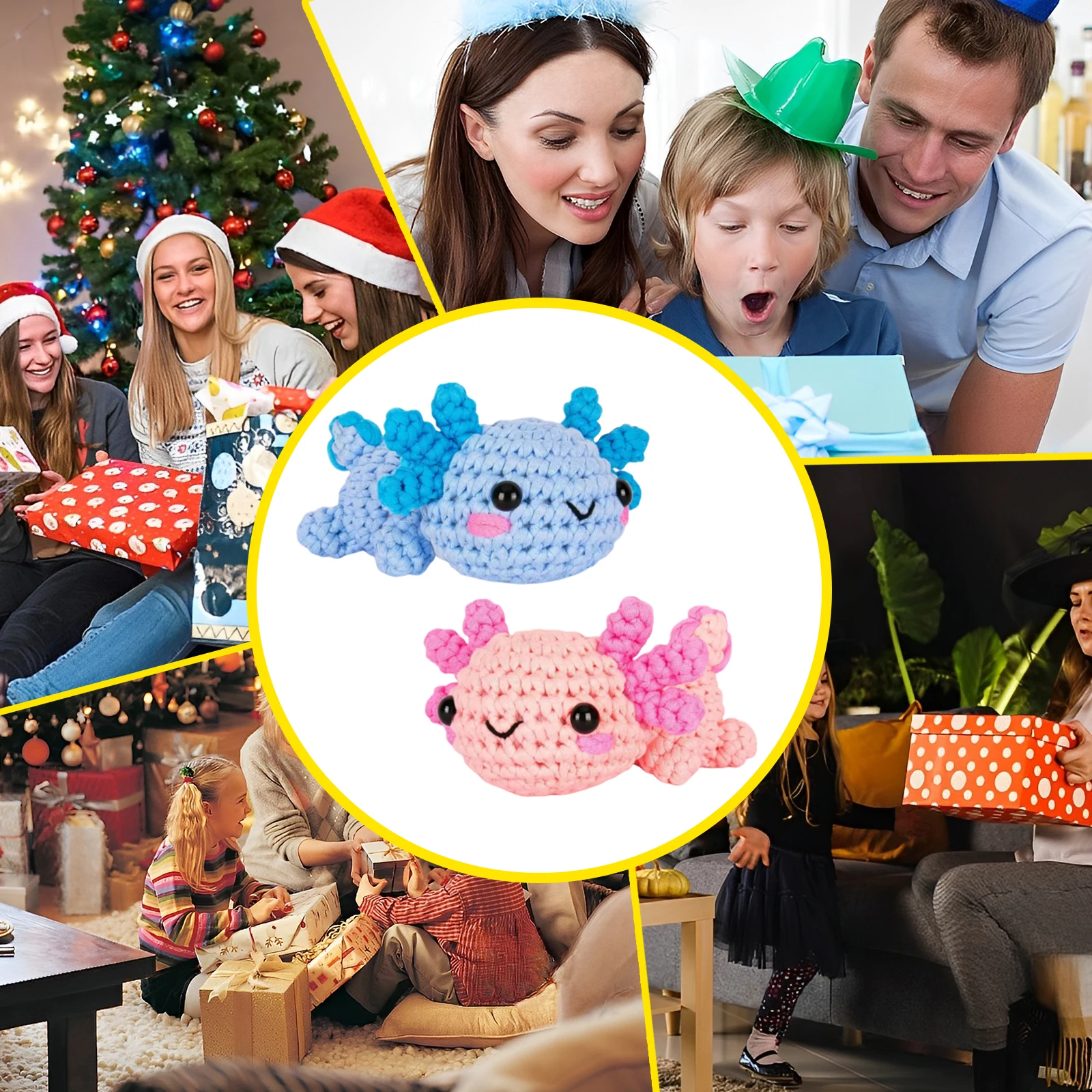 Beginner Elephant Crochet Kit 4