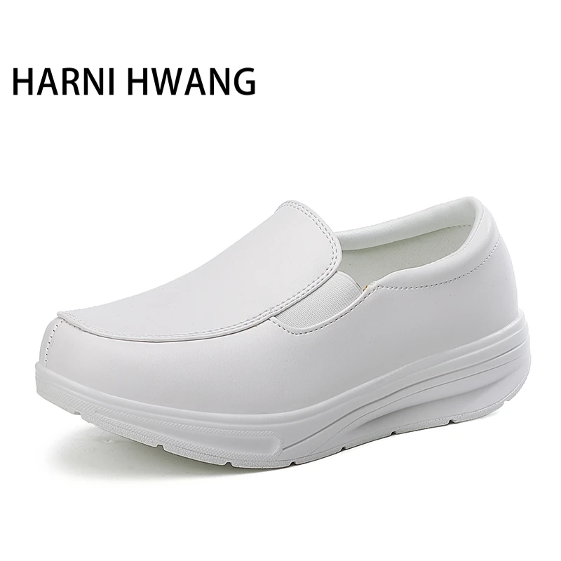 Women's White Nursing Shoes Women's White Safety Shoes White Safety