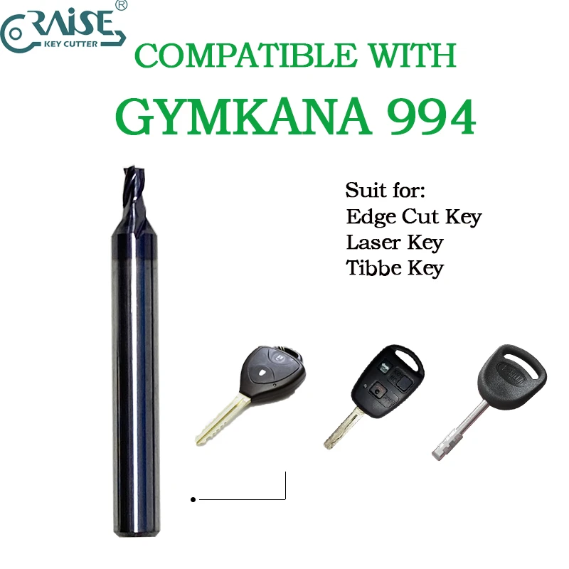 Keyline Gymkana 994 V012 (1.5mm) V037 (2.0mm) Milling Cutter And Tracer T08 for automatic Key