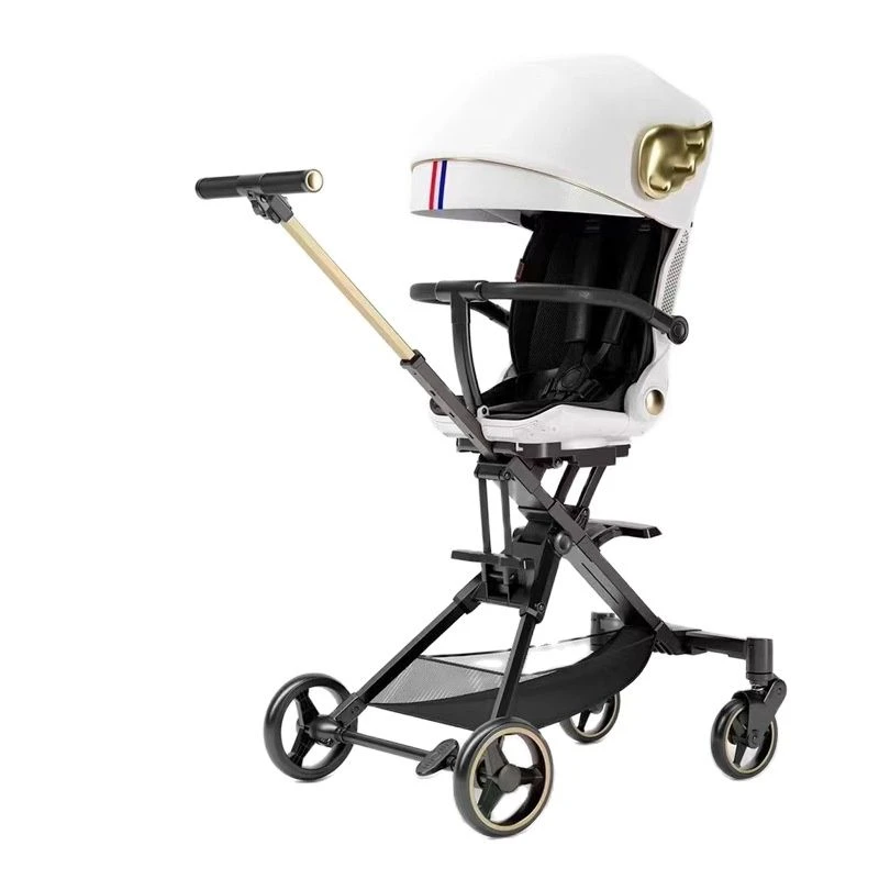 Hoge View Baby Kinderwagen Multifunctionele Driewieler Kinderwagen  Opvouwbaar En Flyable Kinderwagen Met Zonnekap|Lightweight Stroller| -  AliExpress