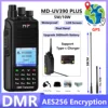 TYT MD-UV390 Plus GPS AES256 Encryption Radios 5/10W 3600mAh Type-C 3000CH IP67 Waterproof VHF UHF DMR Digital Walkie Talkie 1