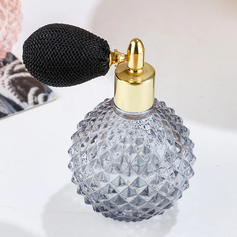 Perfume Atomizer Empty Portable Travel Refillable Glass Spray Bottle 1pcs 100ml for Women Girl