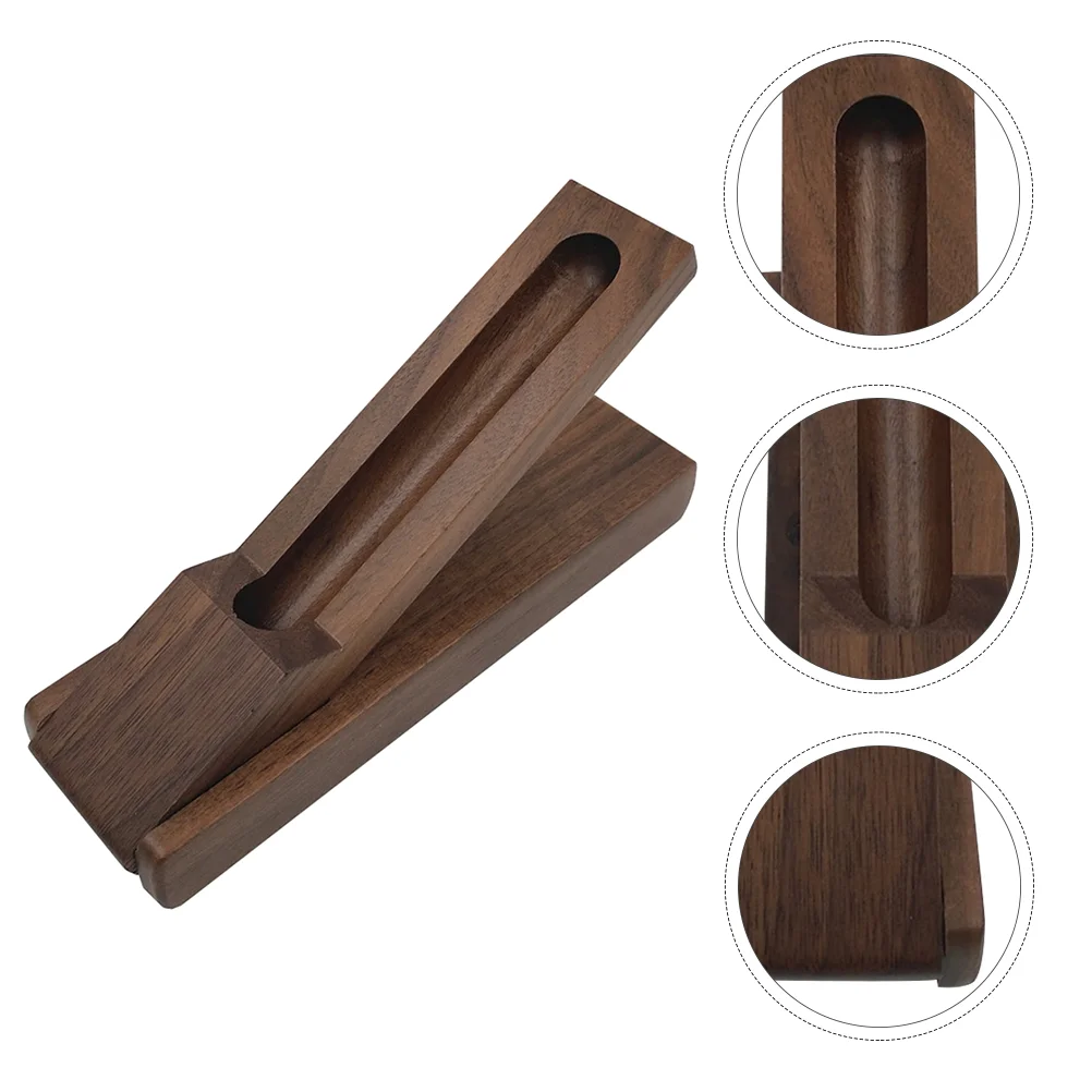 

Коробка-ручка, деревянная витрина, органайзер, принадлежности для офиса, держатель для хранения, одиночные коробки для поделок, коллектор перьевых ручек