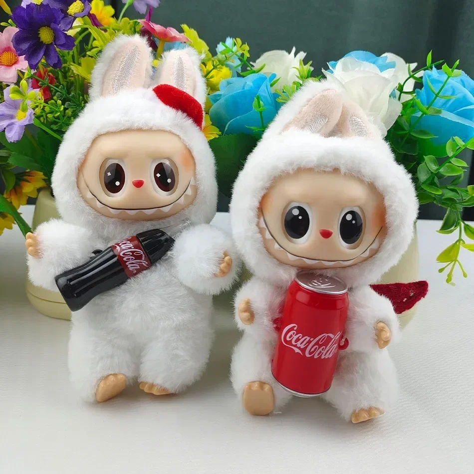 2025 새로운 3세대 블라인드 박스 몬스터 콜라 시리즈 비닐 인형 액션 피규어 키 체인 장난감 어린이 깜짝 선물