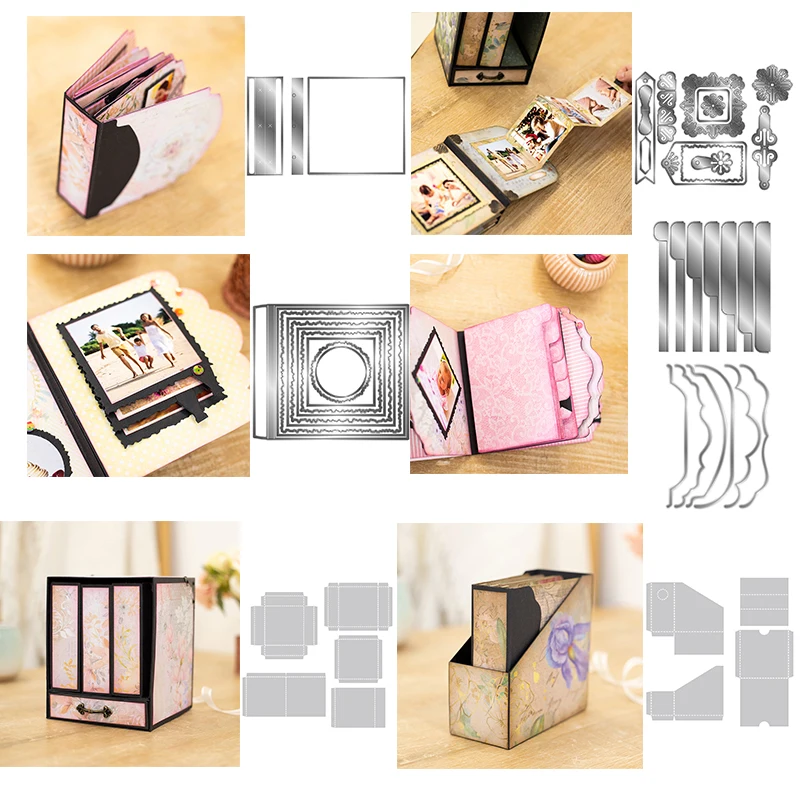 

Мини-фотоальбом для творчества, шаблон для рисования