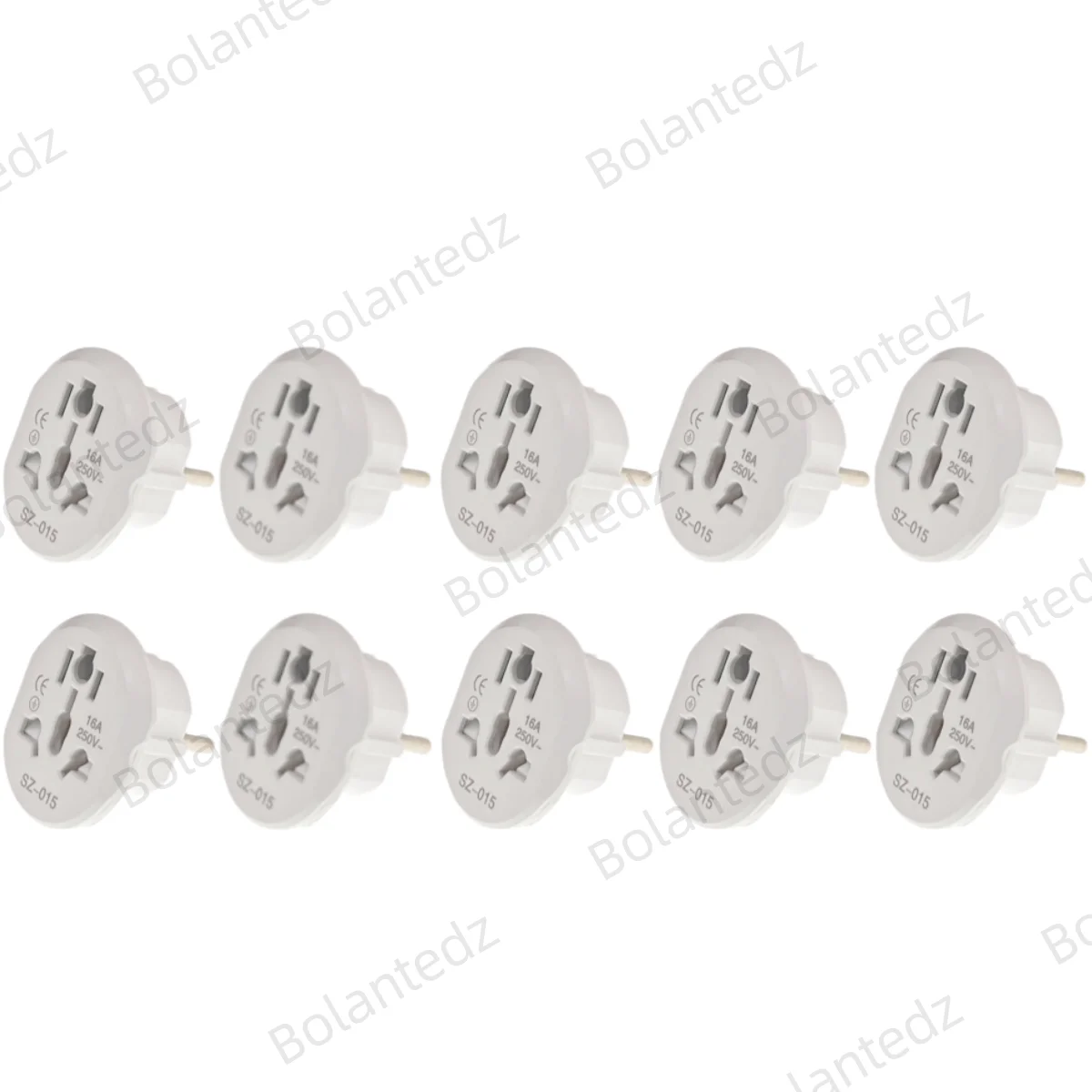 10pcs white
