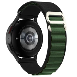 Alpine Loop Elastic Nylon Bracelet Strap - 22mm for 22mm (6)