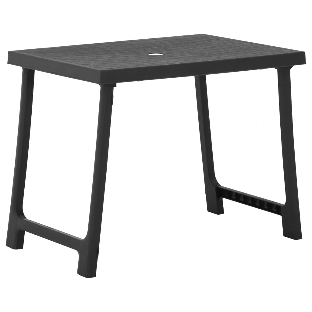 VidaXL Folding Cafe 3 pieces plastic gray. Living room furniture/suite