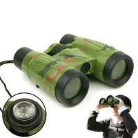 6x30 Binoculars Plastic Colorful Children Telescope with Neck Strap Children Simulation Outdoor Camping Survival Telescope Toys 1