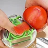 Three in One Multifunctional Peeler Household Potato Shreds Peeler Scraper Kitchen Utensils Peeler Apples Melons and Fruits New 6