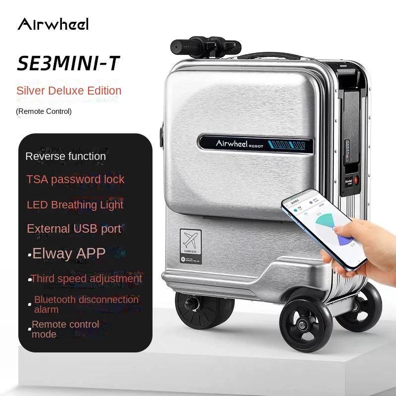 

Airway SE3miniT electric suitcase, women's cycling carry-on suitcase, 20-inch smart trolley suitcase