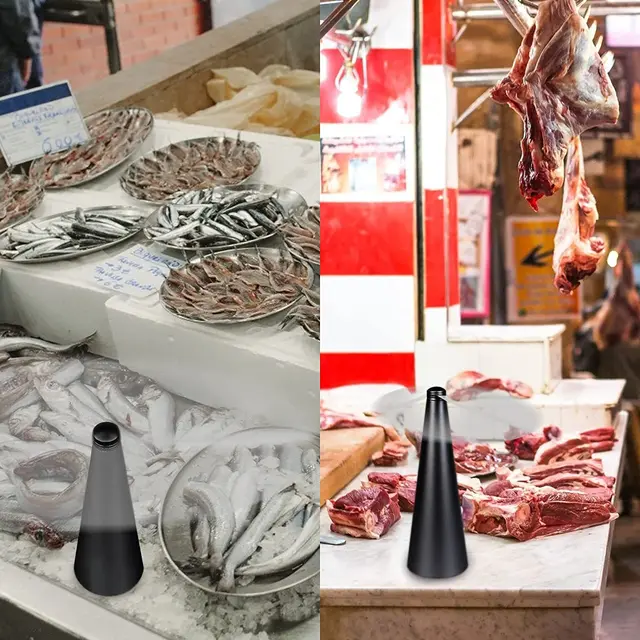 1Dboutdoor Többfunkciós Ventilátor Levél Légy Visszataszító Automatikus Műtárgy Légyriasztó - Image 6