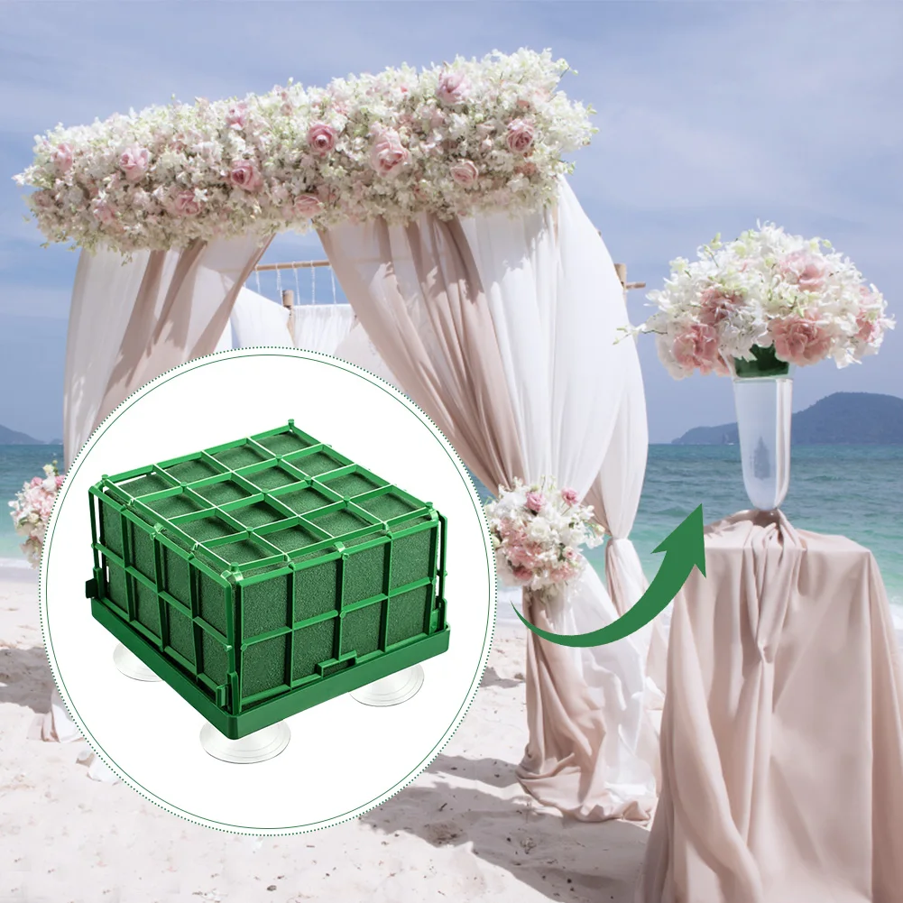 1Pc Oasis Wet Foam Blocks Floral Florist Green Foam Brick DIY Florist  Flower Arrangements Mud Block