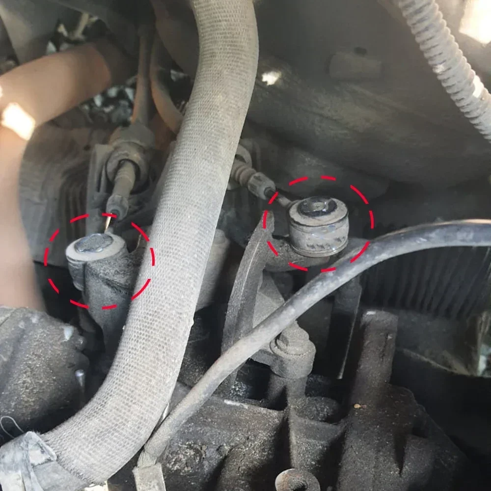 For Peugeot Expert 2007 2008 2010 2012 2014 Fiat Scudo Gear Shift Cable Linkage Control Shifter Lever Connect Rod Bushing